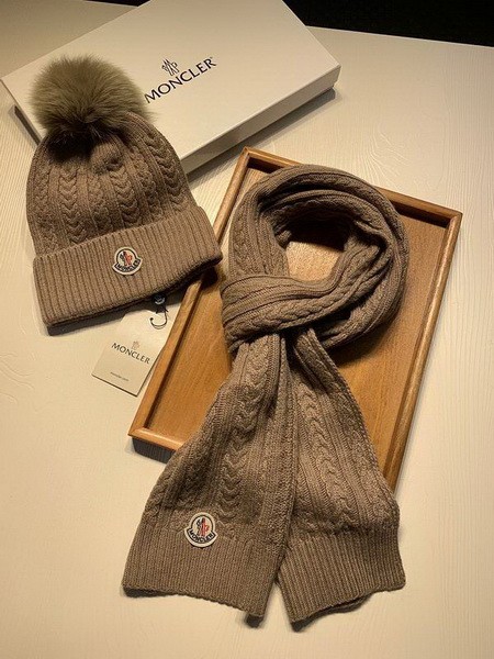 Moncler Wool Cap Scarf AAA-328