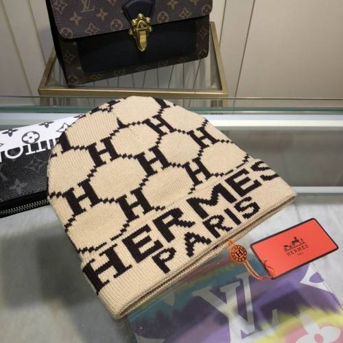 Hermes Wool Cap Scarf AAA-025