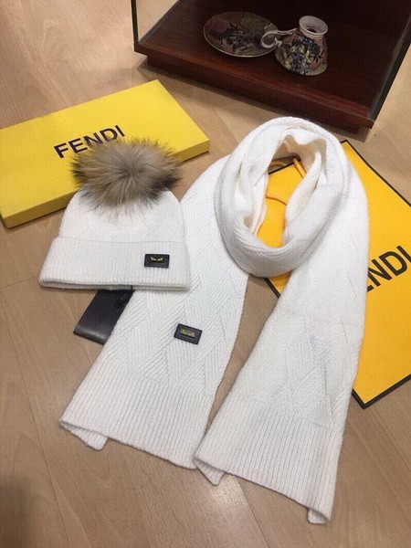 FD Wool Cap Scarf AAA-116