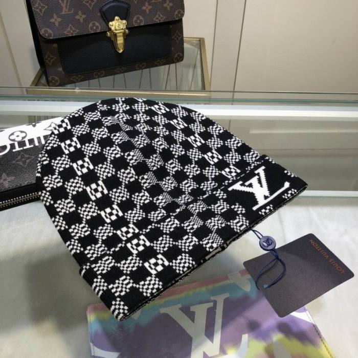 LV Wool Cap Scarf AAA-114
