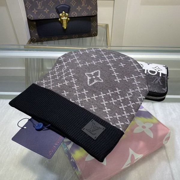 LV Wool Cap Scarf AAA-169