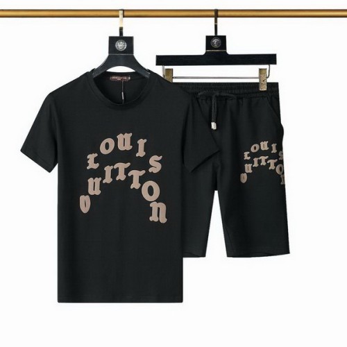 LV short sleeve men suit-131(M-XXXL)