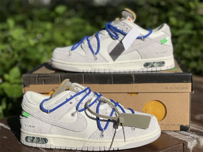 Authentic OFF-WHITE x Nike Dunk Low “The 50”   DJ0950 104