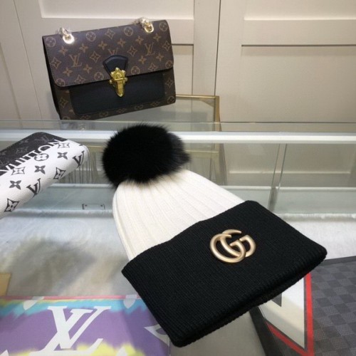 G Wool Cap Scarf AAA-253