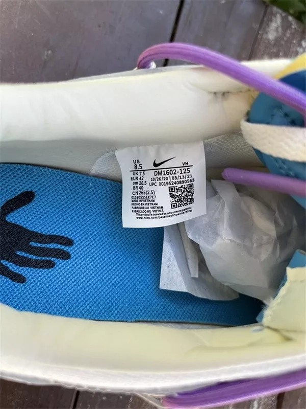 Authentic OFF-WHITE x Nike Dunk Low “The 50”  DM1602 125