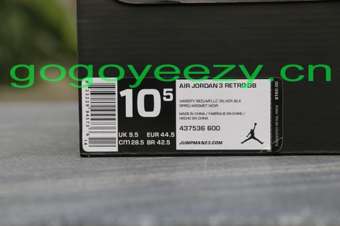 Authentic Air Jordan 3 Doernbecher