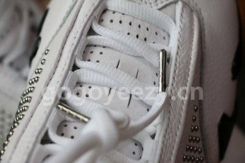 Authentic Supreme x Air Jordan 14 White