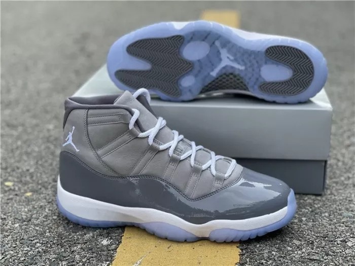 Authentic Air Jordan 11 Cool Grey 2021