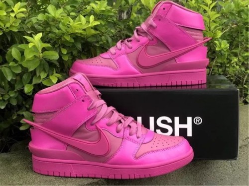 Authentic AMBUSH x Nike Dunk High  Cosmic Fuchsia