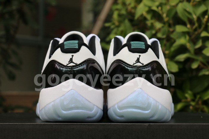 Authentic Air Jordan 11 Low Emerald