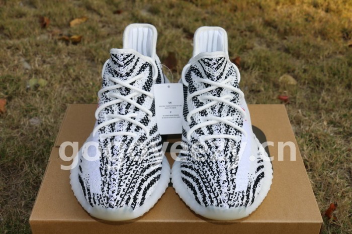 Authentic AD Yeezy 350 Boost V2 Zebra