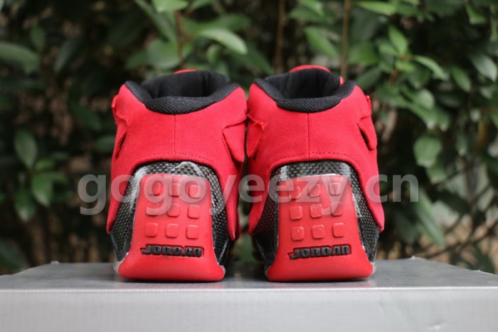 Authentic Air Jordan 18 Gym Red