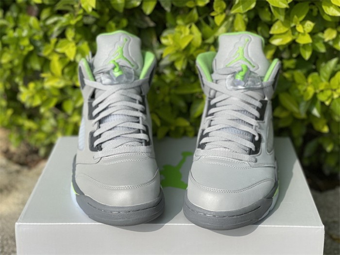 Authentic  Air Jordan 5 “Green Bean”