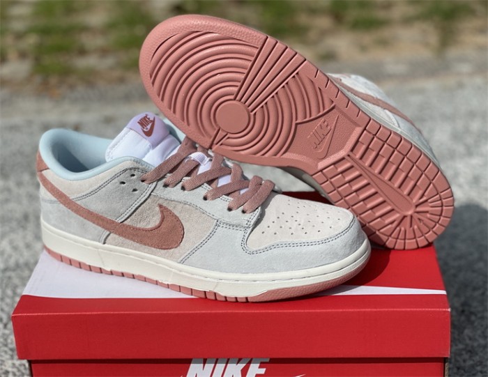 Authentic Nike Dunk Low Fossil Rose