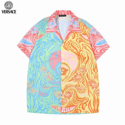Versace short sleeve shirt men-045(M-XXXL)