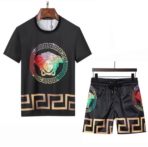 Versace short sleeve men suit-187(M-XXXL)
