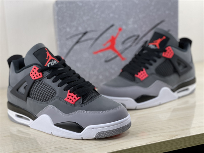 Authentic  Air Jordan 4 “Infrared”
