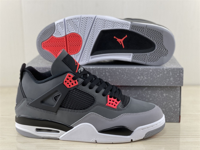 Authentic  Air Jordan 4 “Infrared”
