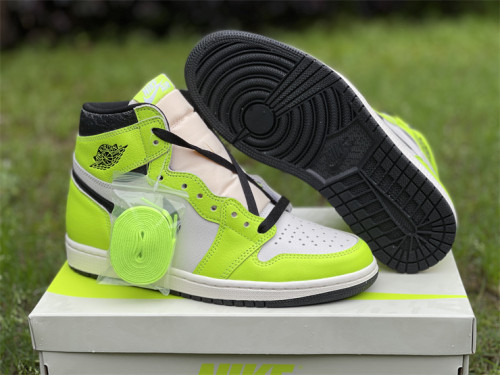 Authentic Air Jordan 1 High OG “Volt”  GS