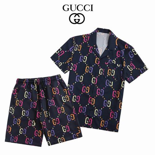 G short sleeve men suit-400(M-XXXL)
