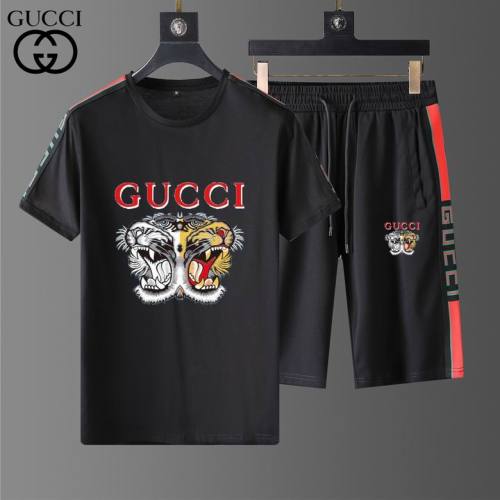 G short sleeve men suit-411(M-XXXL)