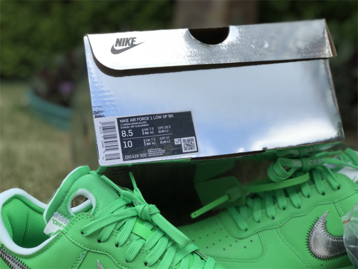 Authentic Off-White x Nike Air Force 1 Low Brooklyn