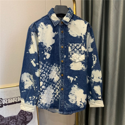LV Shirt High End Quality-613