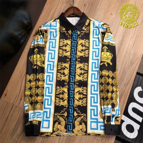 Versace long sleeve shirt men-248(M-XXXL)