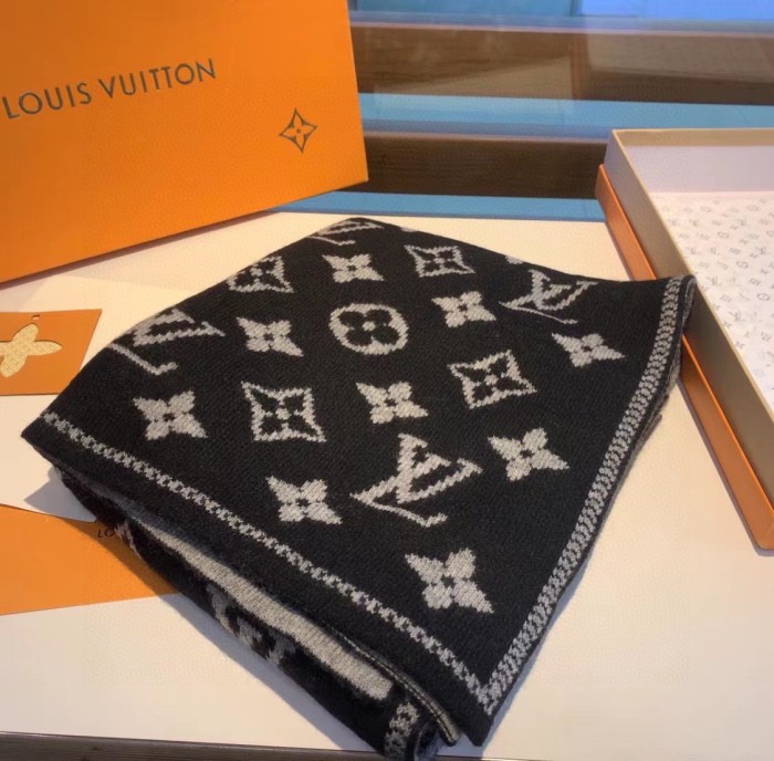 LV Wool Scarf High End-059
