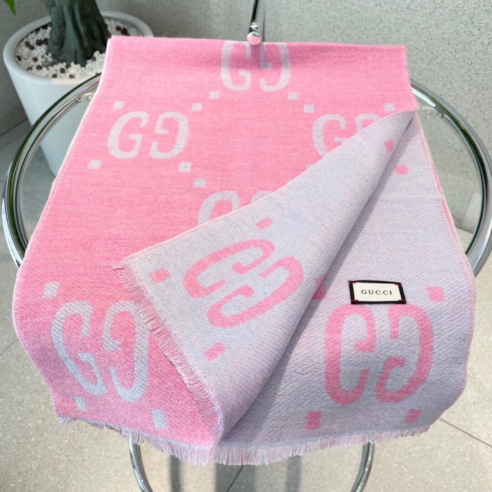G Wool Scarf High End-065