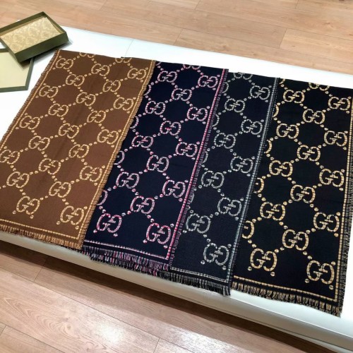 G Wool Scarf High End-025