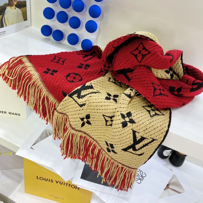 LV Wool Scarf High End-002