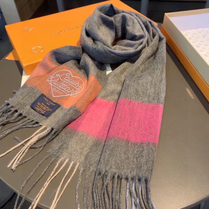 LV Wool Scarf High End-055