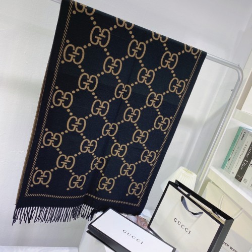 G Wool Scarf High End-008