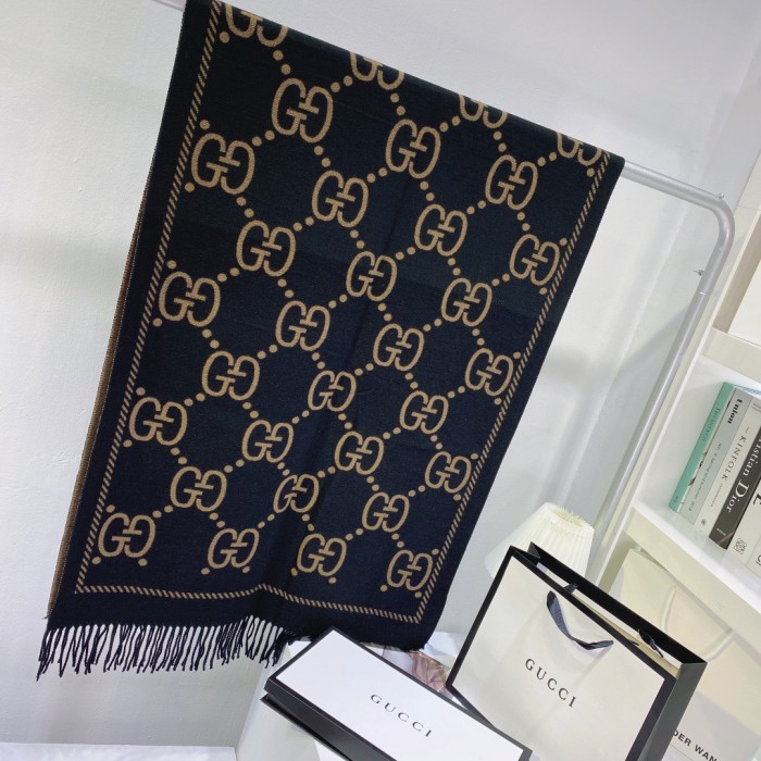 G Wool Scarf High End-008