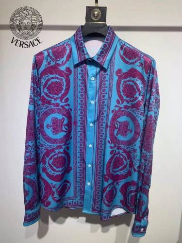 Versace long sleeve shirt men-277(S-XXL)