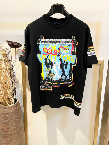 LV Shirt High End Quality-649