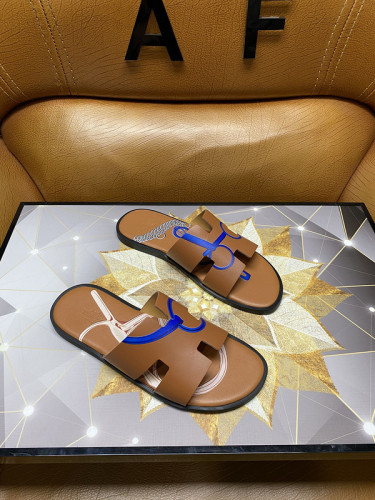 Hermes men slippers AAA-275