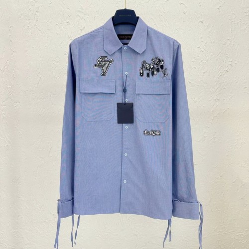 LV Shirt High End Quality-717