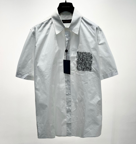 LV Shirt High End Quality-736