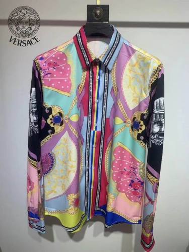 Versace long sleeve shirt men-279(S-XXL)