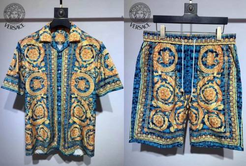 Versace short sleeve men suit-346(S-XXL)