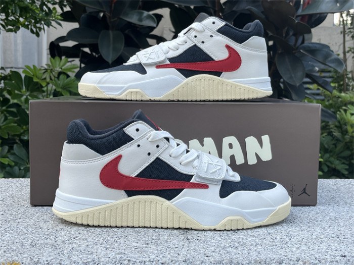 Authentic Travis Scott x Jordan Jumpman Jack TR University Red