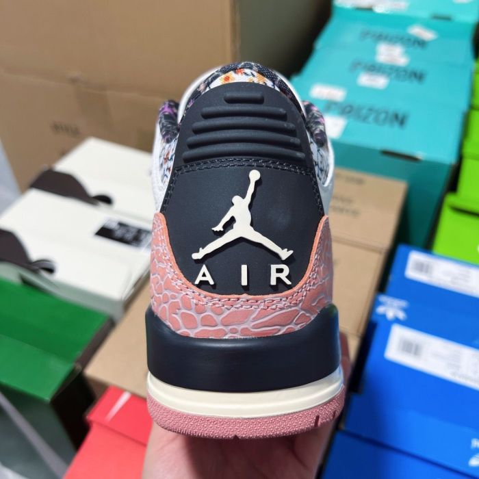 Authentic Air Jordan 3 GS “Red Stardust”