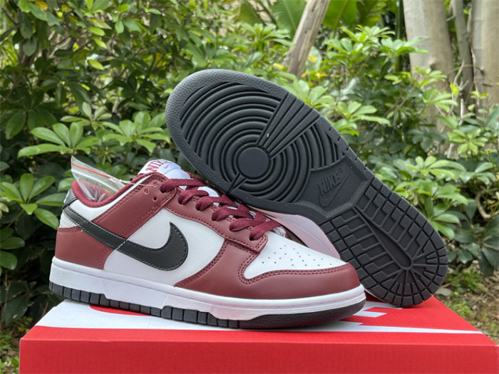 Authentic Nike Dunk Low Dark Team Red