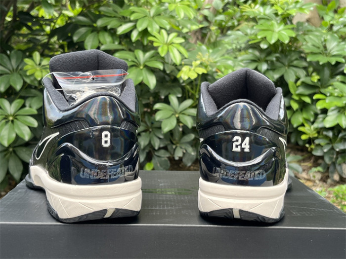 Authentic Undefeated x Kobe IV Protro Black Mamba