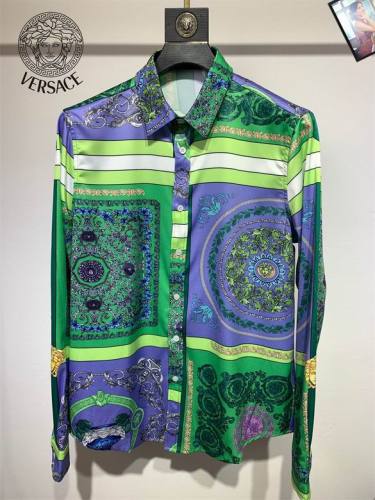 Versace long sleeve shirt men-301(S-XXL)