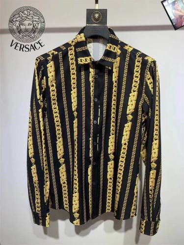 Versace long sleeve shirt men-304(S-XXL)