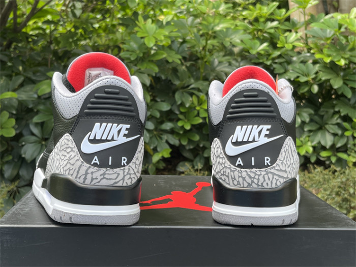 Super Max Air Jordan 3 “Black Cement” 2024