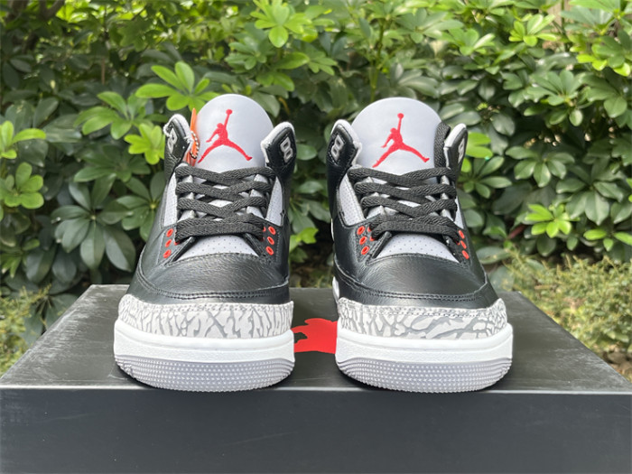 Super Max Air Jordan 3 “Black Cement” 2024